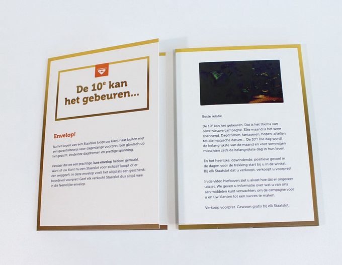 Videopak سفارشی Hardcover 7 اینچ دیجیتال ال سی دی بروشور ویدئو ویدئو در پوشه IPS SCREEN 1080P ویدئو