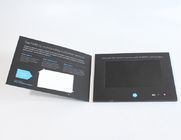 چاپ CMYK چاپ دستباف LCD 7 اینچ کارت پستال HD با دکمه روشن / خاموش