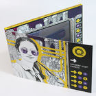 6 فیلم - کنترل کارت گرافیک ال سی دی، طلا امضا کارت پستال ویدئو برای کسب و کار