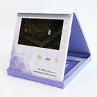 نسخه جعبه LCD بروشور ویدئو 7 اینچ 3000mah ظرفیت باتری برای کسب و کار هدیه