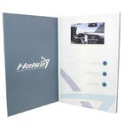 ورق کاغذ بروشور ال سی دی کارت 1200g Hard Cover Music HD صفحه نمایش برای تبلیغات