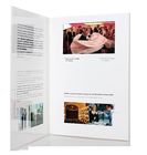 fastivel / business gift lcd video brochure card with USB cable، Flip book - video