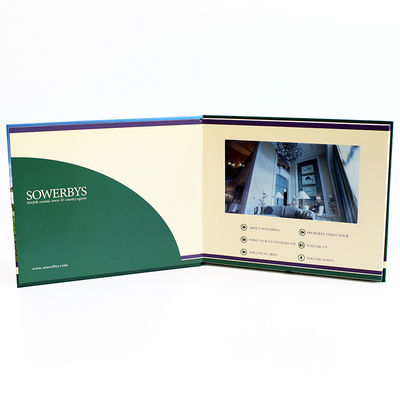 بروشور تصویری رایگان نمونه نمونه محدود در پوشه Factory دست ساز LCD دستی 7 اینچ فیلم تبلیغاتی