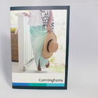 IPS HD Lcd کارت پستال ویدئو، کتاب ویدئو ال سی دی Hard / Soft Cover Style برای کسب و کار