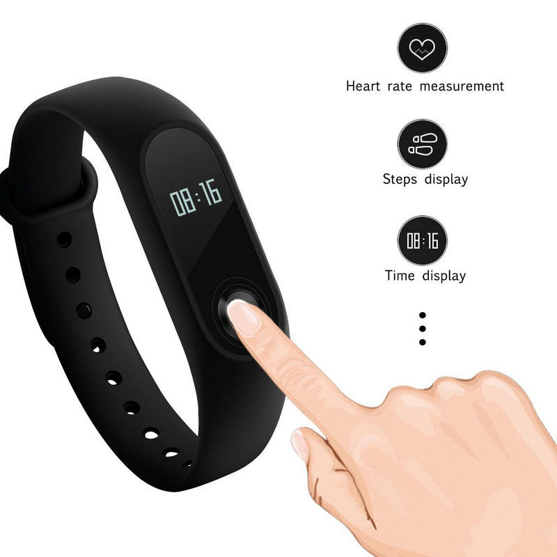 ساعت هوشمند دستبند OLED گروه سیلیکاژل ژل ورزشی برای به اشتراک گذاری اجتماعی Wechat