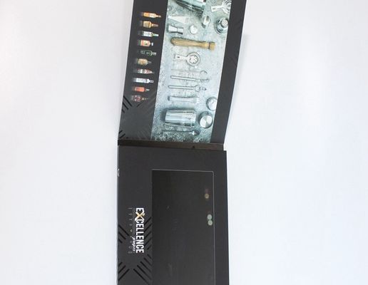 A4 Size Video Brochure Card Digital Module With 2G Memory Capacities