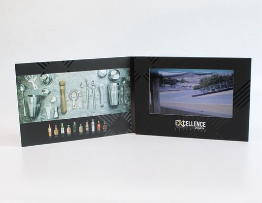 A4 Size Video Brochure Card Digital Module With 2G Memory Capacities