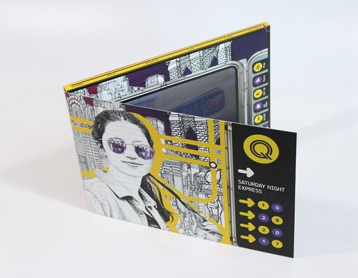 High - Definition Multi - Page Custom Video Business Cards With Elegant Printing