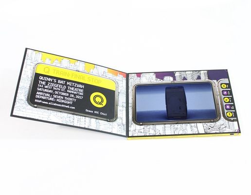 High - Definition Multi - Page Custom Video Business Cards With Elegant Printing